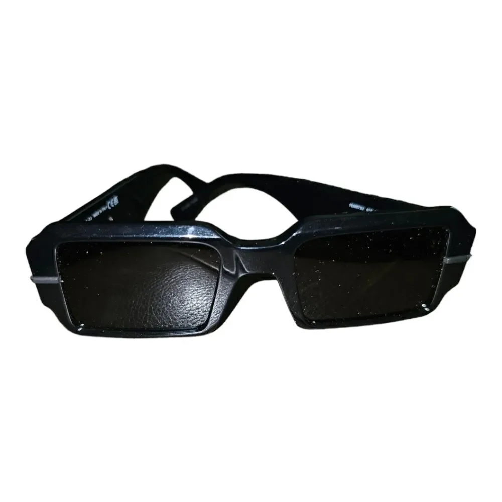 FENDI - The Fendigraphy 52mm Geometric Sunglasses -‎ Shiny Black / Smoke
